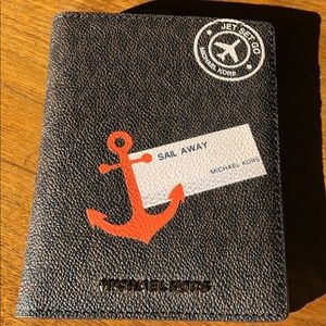 Michael Kors “Jet Set Go” Passport Cover/Holder